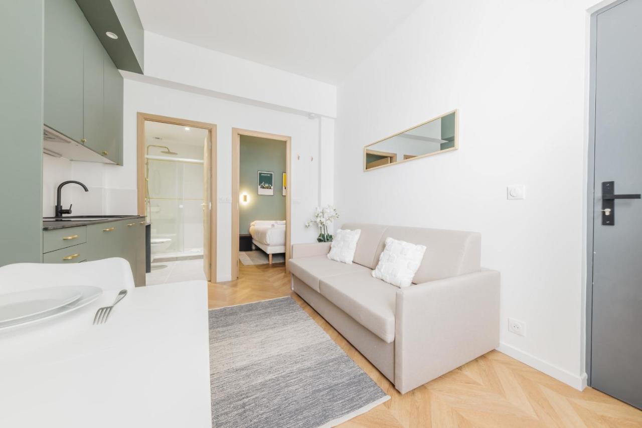 Appartement Moderne 1Br-4P - Guy Moquet Paris Luaran gambar