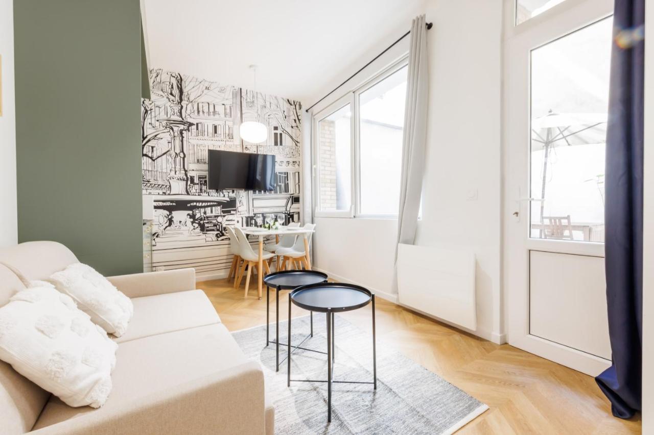 Appartement Moderne 1Br-4P - Guy Moquet Paris Luaran gambar